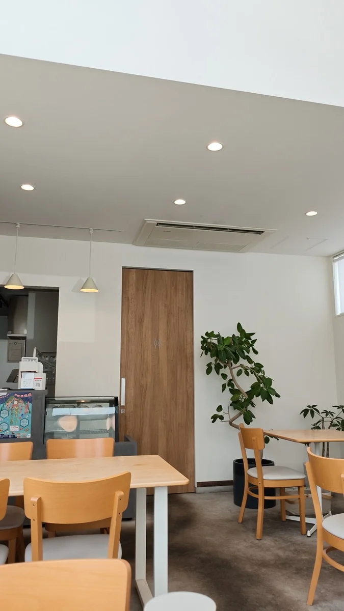 入口側から見た店内